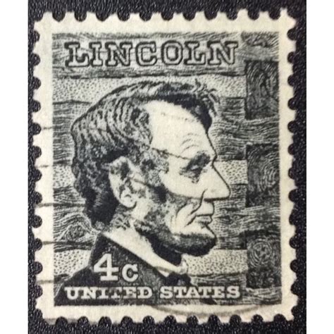 4c us postage stamp lincoln