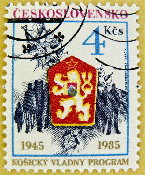 ceskoslovensko postage stamps