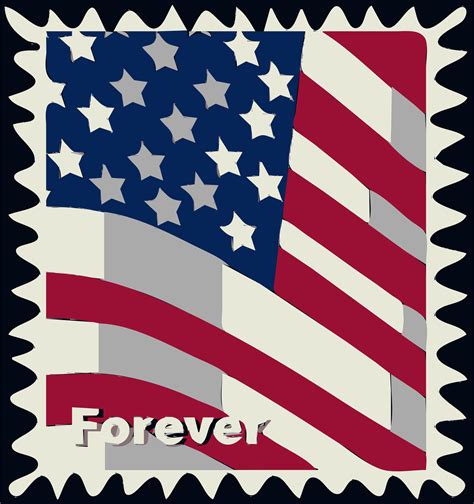 clip art postage stamps