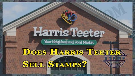 does harris teeter sell postage stamps