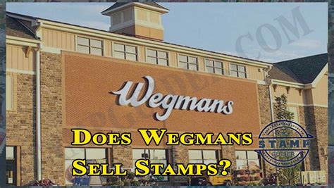 does wegmans sell postage stamps