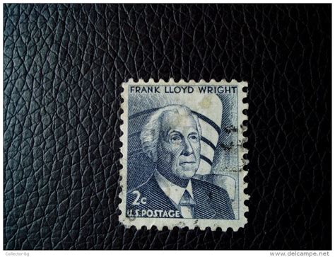 frank lloyd wright 2 cent postage stamp value