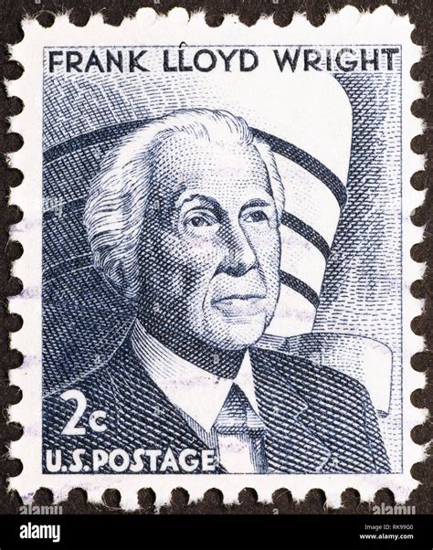 frank lloyd wright postage stamp