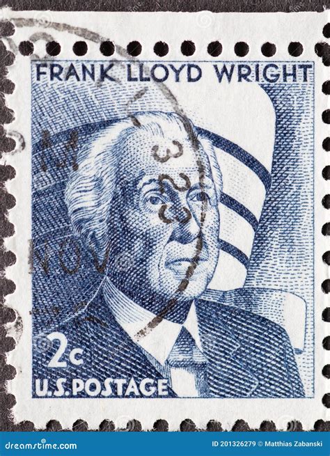 frank lloyd wright us postage stamp