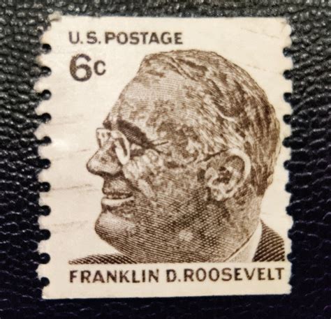 franklin d roosevelt 6 cent postage stamp