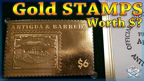 gold postage stamps worth