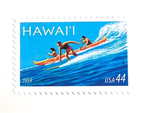 hawaii postage stamps