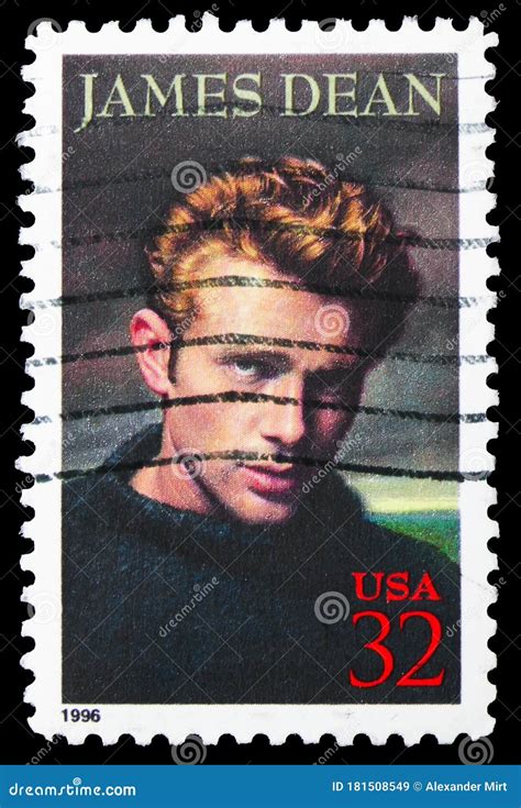 james dean postage stamp