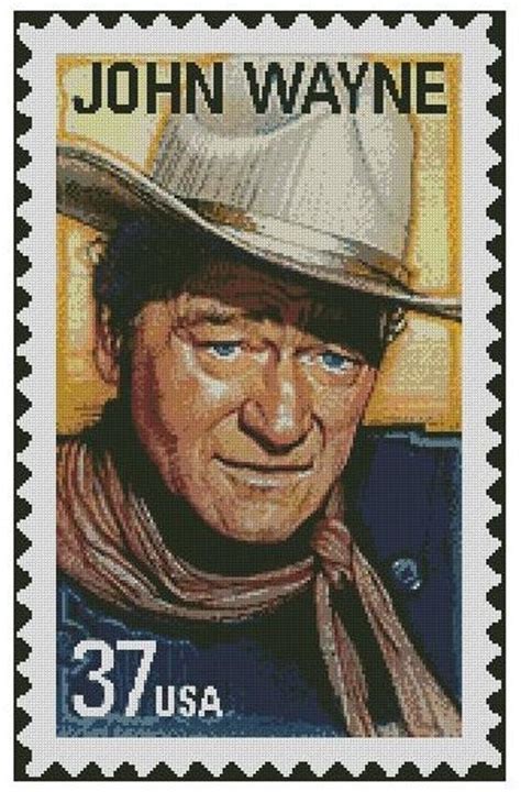 john wayne postage stamps