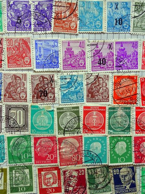 old german postage stamps