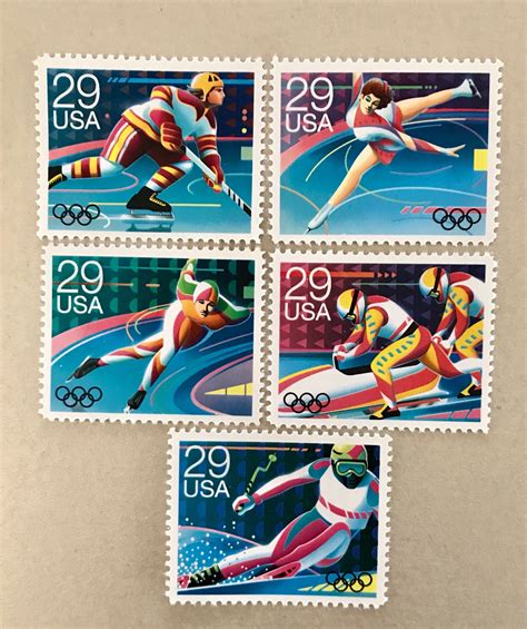 olympic postage stamps