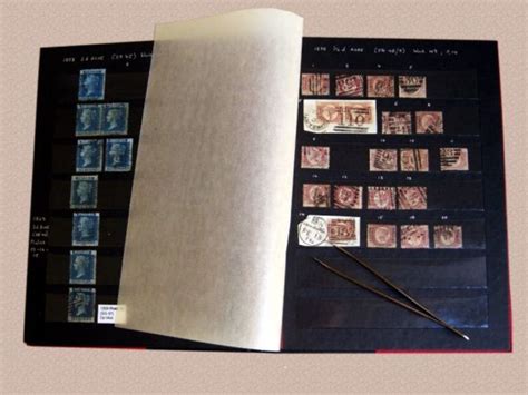 postage stamp collecting albums