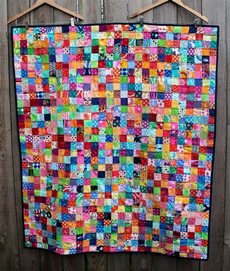 postage stamp quilt pattern