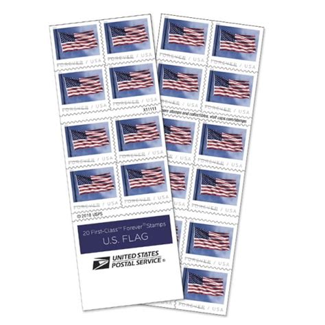 postage stamps book of 20