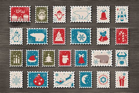 postage stamps christmas