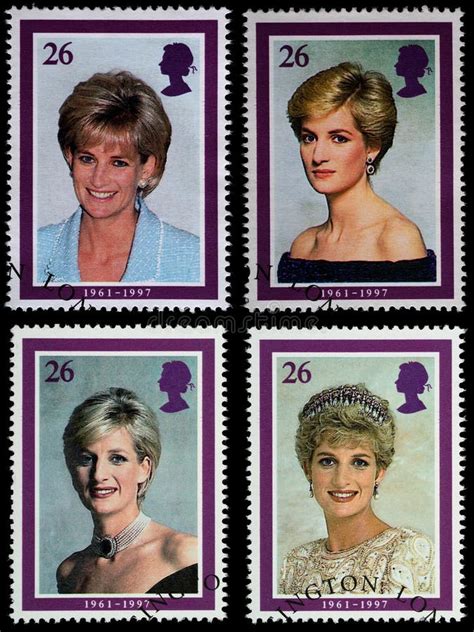 princess diana postage stamps value