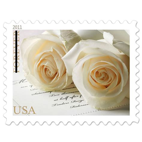 wedding forever postage stamps